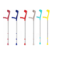 Baston canadiense de adulto c/brazalete integral C353G CAREQUIP