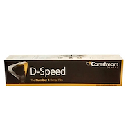 Placa radiografica odontologica 100 unidades Periapical D - Speed (1051267) CARESTREAM