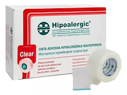Cinta adhesiva plástica hipoalergic  CLEAR