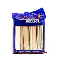 Bajalengua descartable de madera x 1000 unidades Adulto CLERICOT
