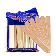 Bajalengua descartable de madera x 100 unidades Adulto CLERICOT