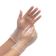 Guantes de vinilo x 100 unidades  CORONET