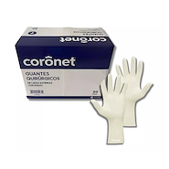 Guante de cirugia x 50 pares Esteril CORONET