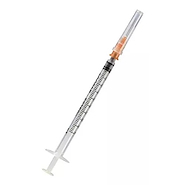 Jeringa 1 ml c/aguja x 100 unidades Insulina CORONET