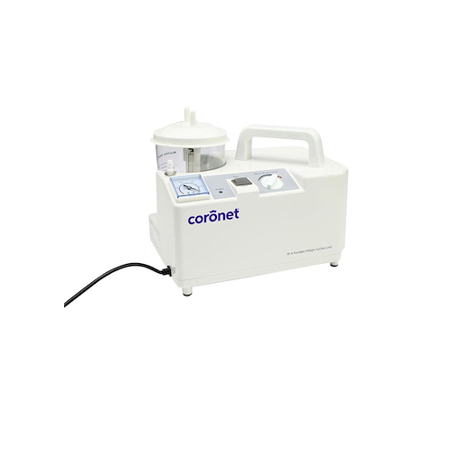 Aspirador uso continuo de 1 litro con vacuometro  CORONET