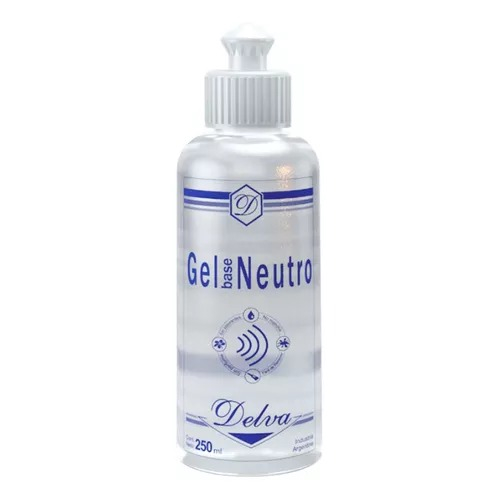 Gel neutro c/pico dosificador 250 grs DELVA