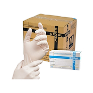 Guante de latex x 1000 unidades Cajon DEXAL