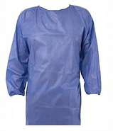 Camisolin SMS no esteril p.elast 1,30 mts c/cuello x 10 unid 47 grs DIMEX