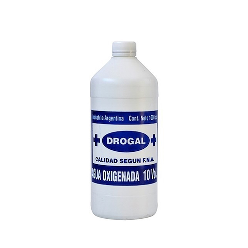 Agua oxigenada 10 vol x 6 unidades  DROGAL