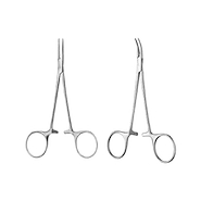 Pinza Halstead (Mosquito) c/diente curva DUKE