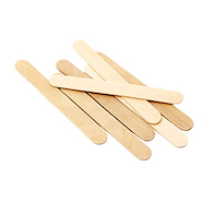 Bajalengua descartable de madera x 100 unidades Pediatrico EUROMIX