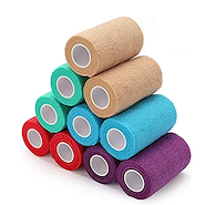 Venda adherente tipo Coban x 12 unidades 10 cm x 4,5 mts EUROMIX