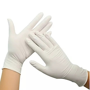 Guante de latex x 100 unidades S/polvo EUROMIX