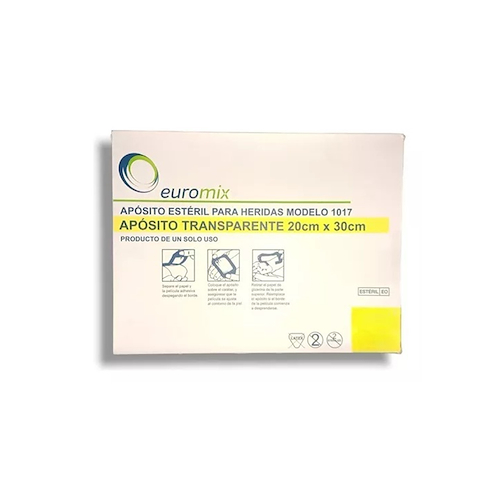 Aposito tipo Tegaderm x 5 unidades  EUROMIX