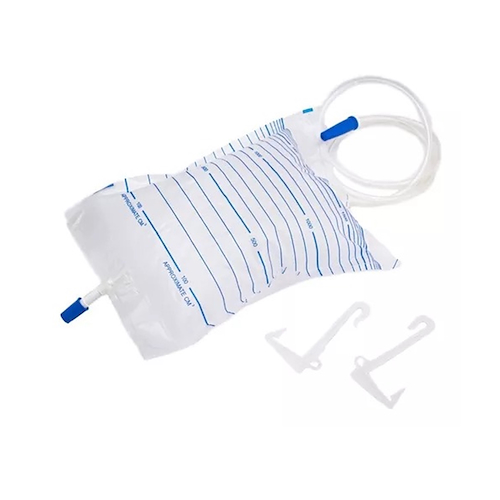 Bolsa colectora orina c/2 ganchos 2,0 litros (K207) EUROMIX