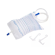 Bolsa colectora orina c/2 ganchos 2,0 litros (K207) EUROMIX