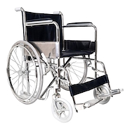 Silla de ruedas standard FS972/46 cm (100 kg) EUROMIX