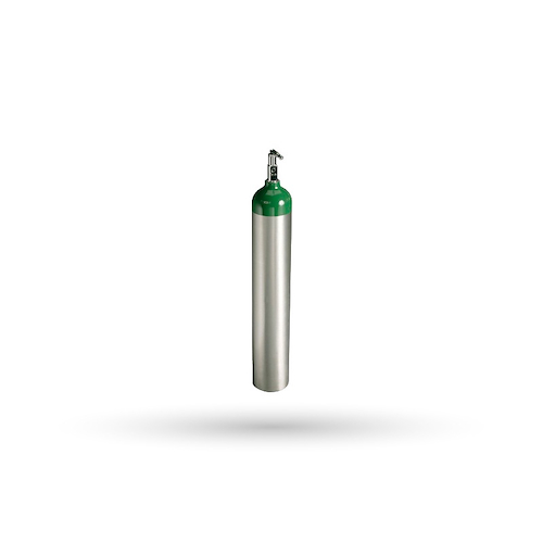 Tubo oxigeno aluminio ultraliviano 415 lts FIORINO