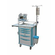 Carros de paro y emergencias Care III 62,5x47,5x92 cm ET-62512B FIORINO