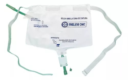 Bolsa colectora orina uso en cintura 0,7 litros (F-2007) FORLANO