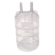 Frasco bitubulado x 750 cc PVC esteril  GREYTON