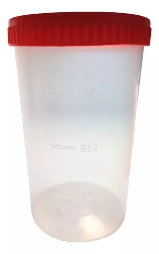 Frasco esteril plastico recolector 500 ml GREYTON