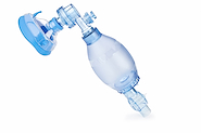 Resucitador manual pvc/caucho  HAND
