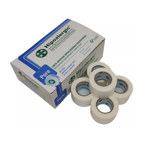 Tela adhesiva rac x 12 rollos Micropore HIPOALERGIC