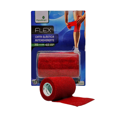 Venda adherente tipo Coban 7,5 cm x 4,5 mts HIPOALERGIC