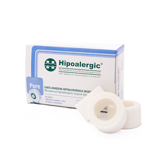 Cinta adhesiva hipoa x 6 rollos Micropore HIPOALERGIC