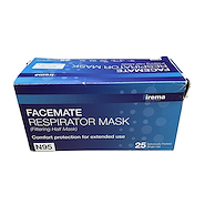 Barbijo 5 capas con ajuste nasal x 25 unidades N95 IREMA