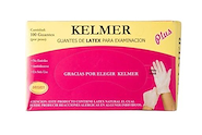 Guante de latex x 100 unidades  KELMER