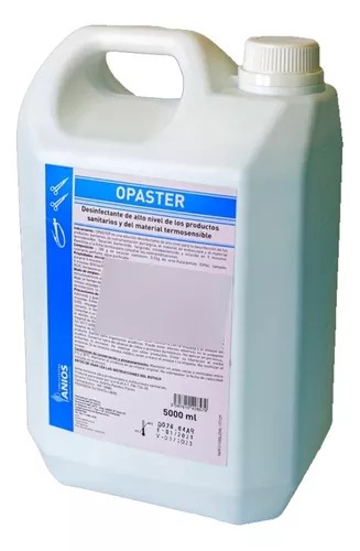 Desinfectante ortoftaldehido 5 litros opaster  LECTUS