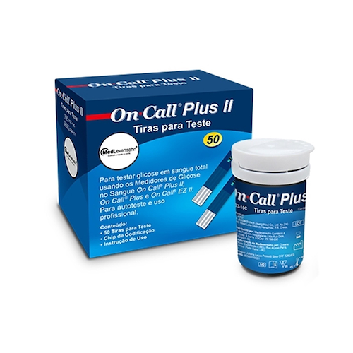 Tiras reactivas para glucometro x 150 unidades (3 cajas)  ON CALL PLUS