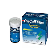 Tiras reactivas para glucosa x 50 unidades  ON CALL PLUS