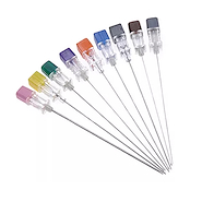 Aguja espinal x 10 unidades Punta quincke PHOENIX