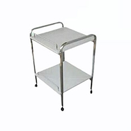 Carro curaciones 50x50x75h cm 2 planos PIERO