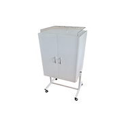 Carro curaciones 60x50x75h cm 1 plano/2 puertas PIERO