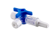 Llave 3 vias c/prolongador Luer Lock PRINTEX