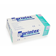 Guantes de latex sin polvo x 100 unidades  PRINTEX