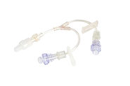 Prolongador ped.bifurcado c/2 valv.autosell. 200mm  PS ANESTHESIA