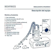 Kits Respirex (Membrana,Mascara,Conector,Reg Aire)  RESPIREX