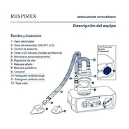 Kits Respirex (Mascara,Membrana,Manguera Corta y Larga)  RESPIREX