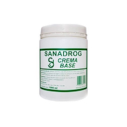 Crema base hidrosoluble 1000 grs SANADROG
