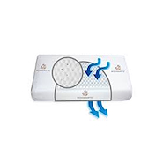 Almohada viscoelastica con microperlas ventilada tela Jackard SCHWARTZ