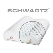 Almohada viscoelastica cervical con picos ventilada tela Jackard SCHWARTZ