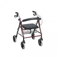 Andador rollator con 4 ruedas A3019B SILFAB