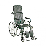 Silla de ruedas reclinable con elevapiernas S3009/46 cm (100 kg) SILFAB