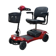 Mini Scooter de 4 ruedas rojo  SILFAB