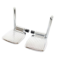 Par de pedanas apoyapie p/silla de ruedas  SILFAB